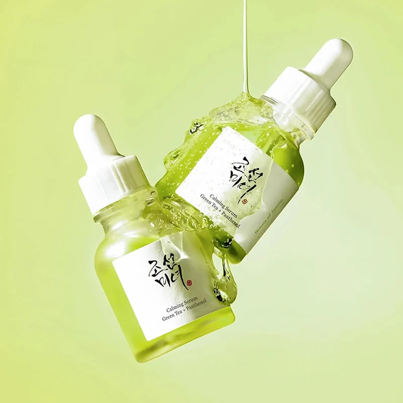 Ayurvedic skincare products Green Tea & Gold Soothing Serum 5 from Spa Ceylon New Zealand
