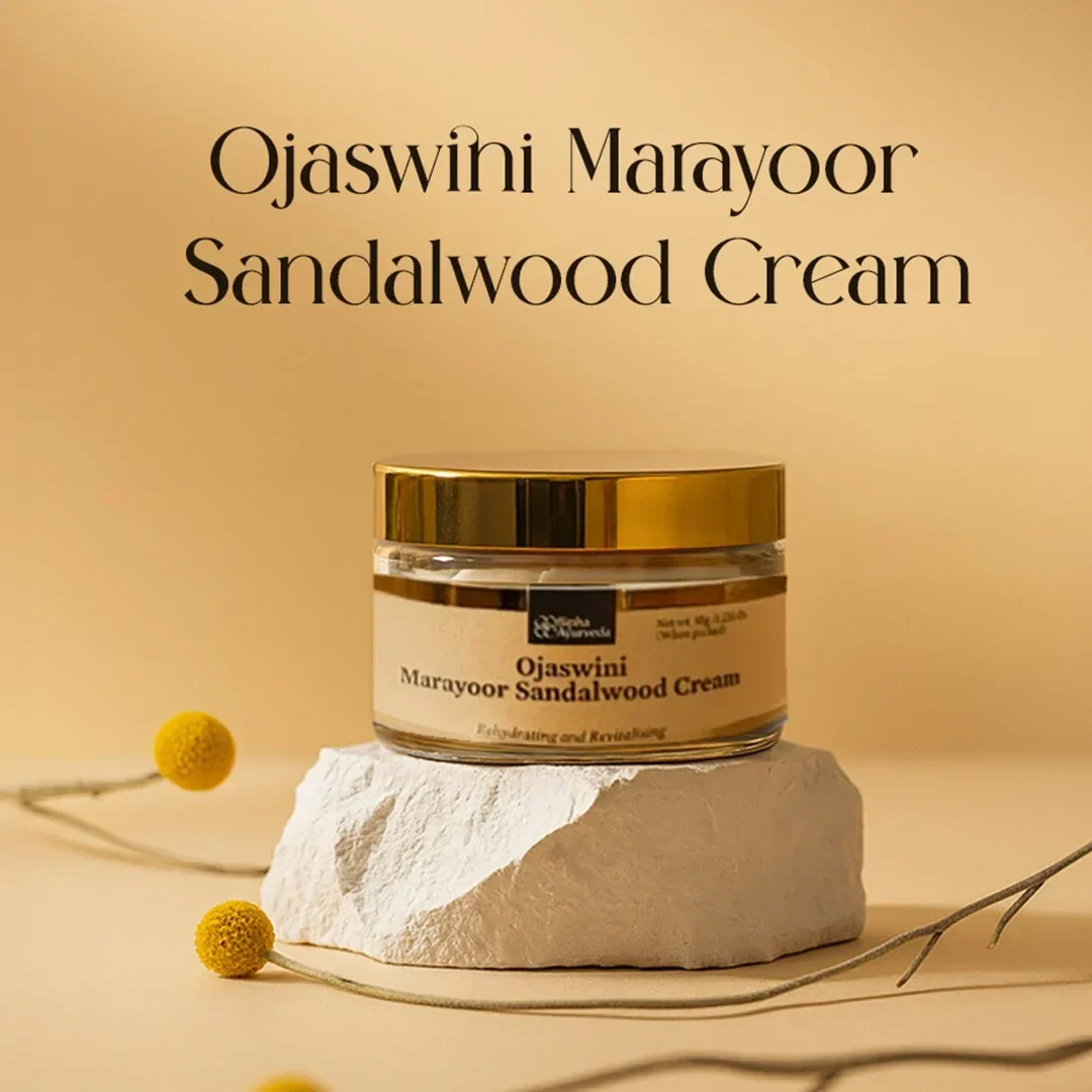 Ayurvedic skincare products Sandalwood & Gold Balancing Cream 1 from Spa Ceylon New Zealand